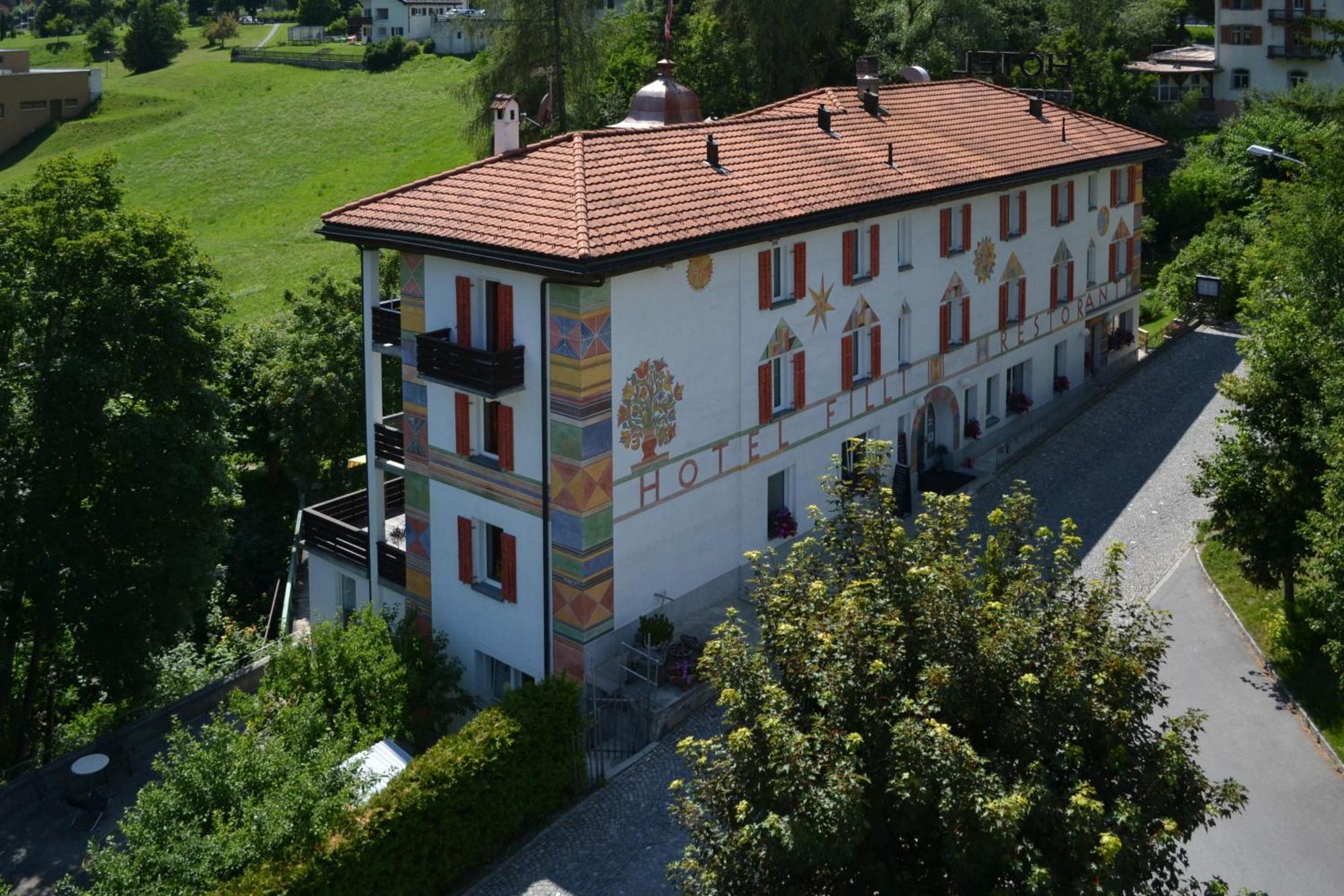 Hotel Filli Scuol Exterior foto
